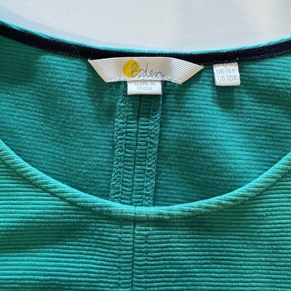 Ellen Ottoman Dress in Wild Meadow (light green) - size 10P - Picture 6 of 6